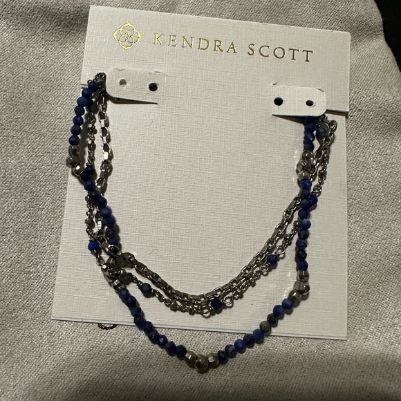 Kendra Scott Jewelry - Kendra scott scarlet chain bracelet blue lapis